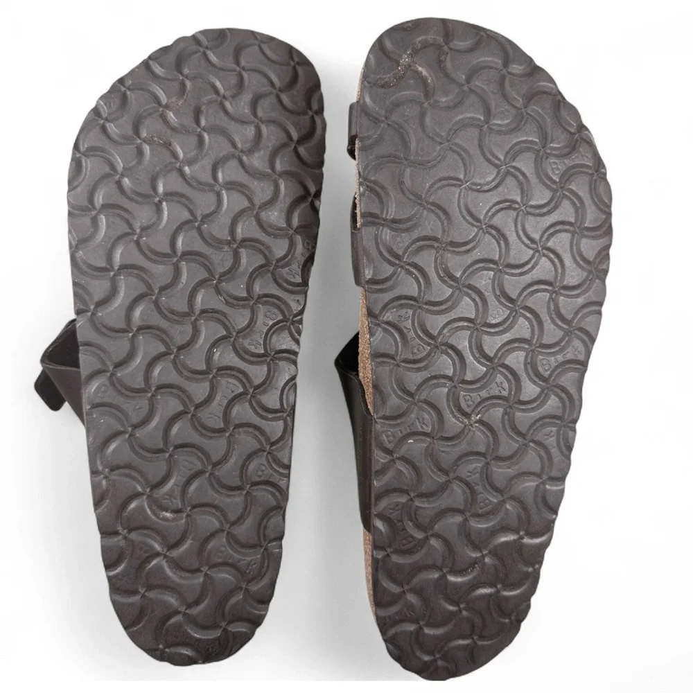 Birkenstock Mayari Sandal Size 42 Women 11 Men 9 Dark Brown - Picture 6 of 8